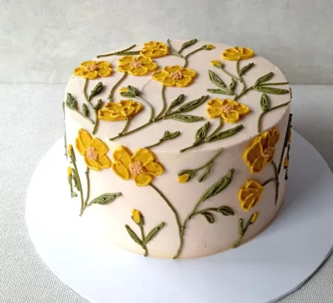 Buttercup Botanicals, a Fig & Owl cake