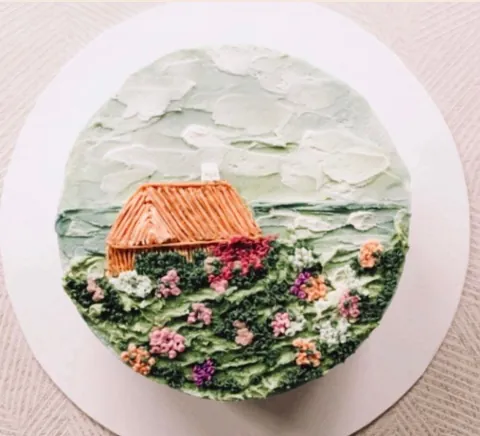 Inverness, a Fig & Owl cake
