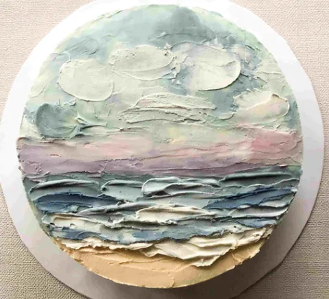 Seascape, a Fig & Owl cake