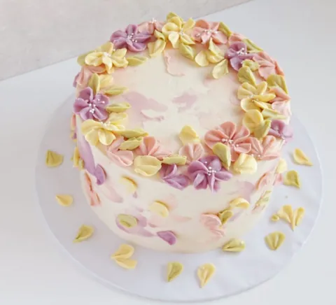 Mauvelous, a Fig & Owl cake