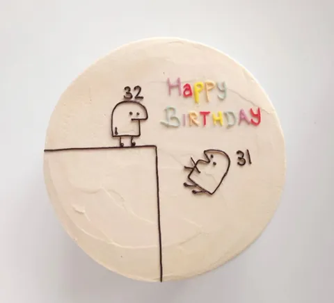 Birthday Kicker, a Fig & Owl cake