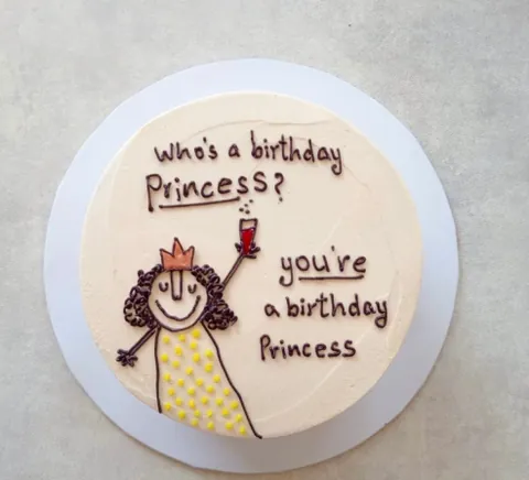 Birthday Princess, a Fig & Owl cake