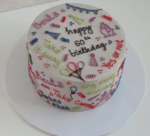 Custom Doodles, a Fig & Owl cake