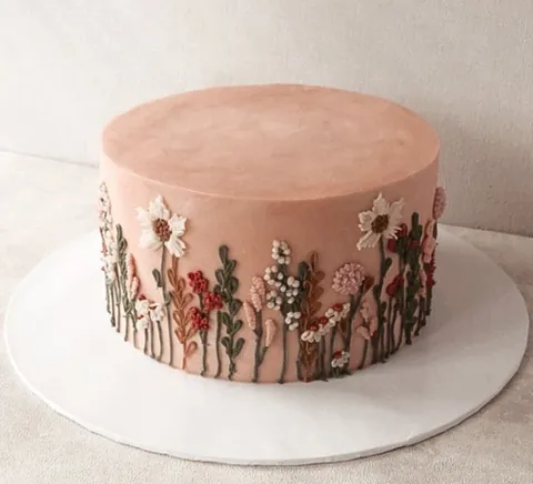 Boho Blossoms, a Fig & Owl cake