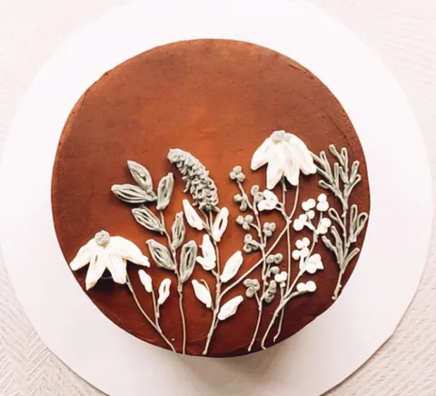 Winter Melancholy, a Fig & Owl cake
