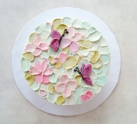 Spring Butterflies, a Fig & Owl cake