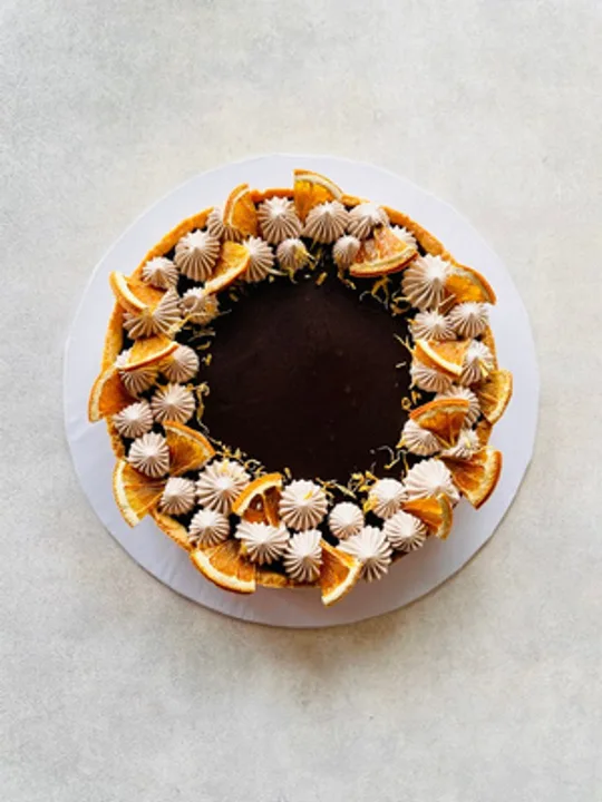 A Lady Glen whisky-marmalade tart