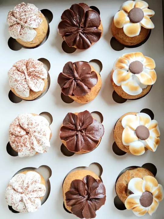 Autumn Profiteroles by Fig & Owl