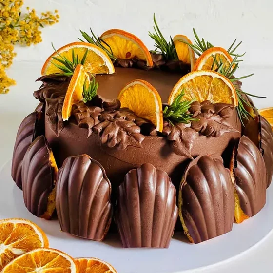 Tipsy Orange Cake by Fig & Owl