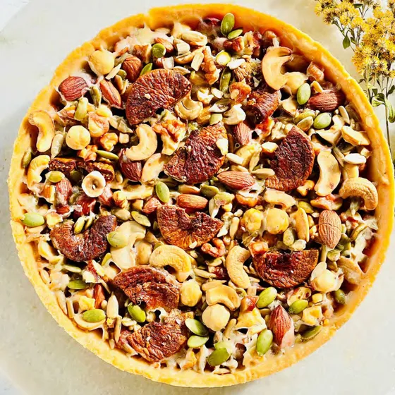 Fig & Nut Tart by Fig & Owl