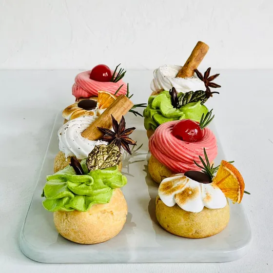 Christmas Profiteroles by Fig & Owl